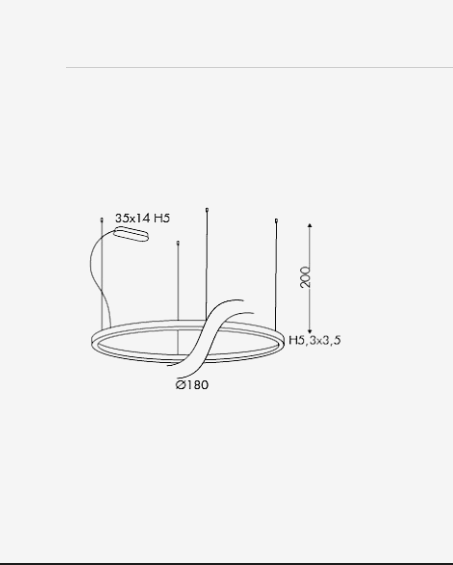 LAMPA SUSPENDATA BELLAI HOME