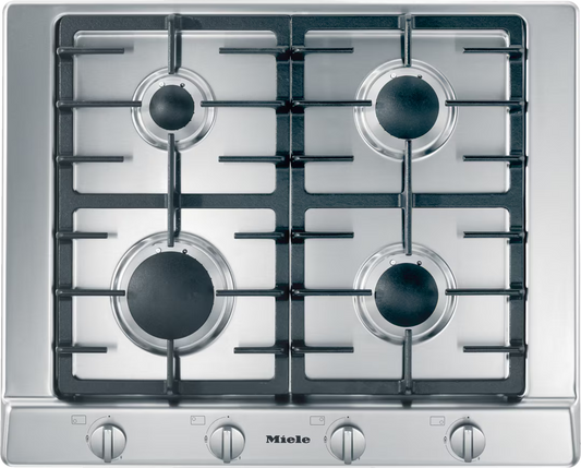 Plita incorporabila pe gaz Miele Silver cu 4 zone KM 2010 G