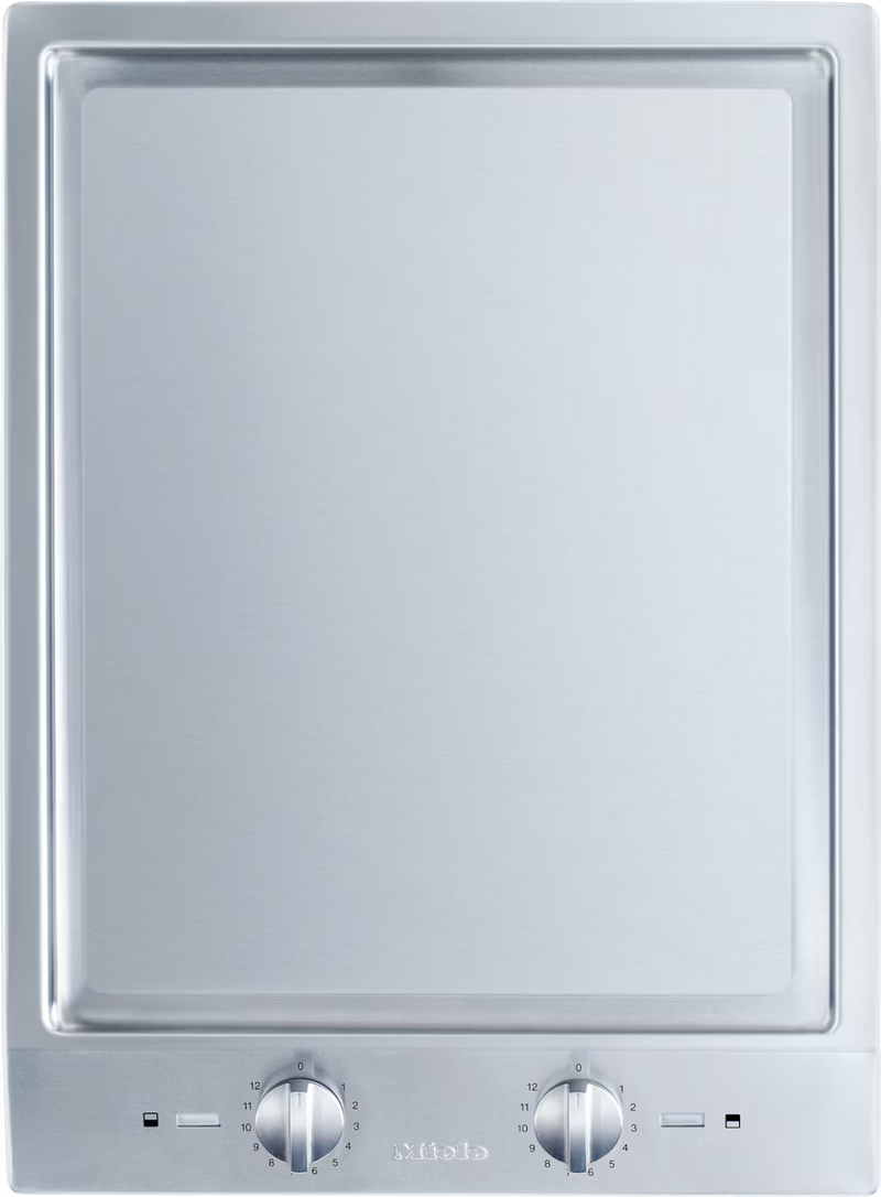 Plita incorporabila Teppan Yaki Miele Gold cu 2 zone CS 1327 Y Oţel inoxidabil