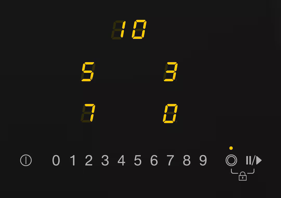 Plita incorporabila electrica Miele Silver cu 4 zone KM 6521 FR