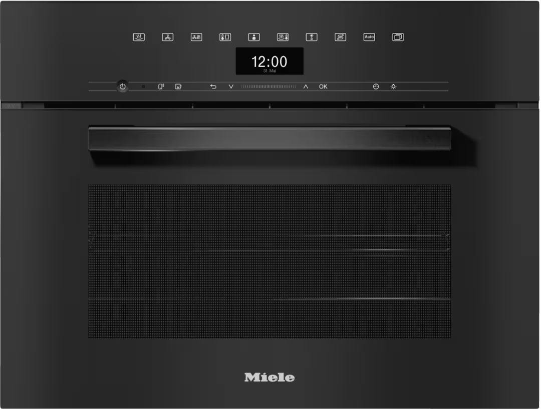 Cuptor electric compact, incorporabil Miele Gold DGC 7440 HC Pro Negru obsidian