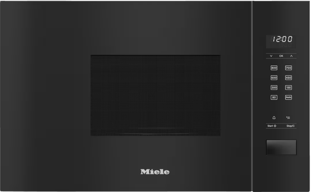 Cuptor cu microunde incorporabil Miele Silver M 2230 SC Negru obsidian