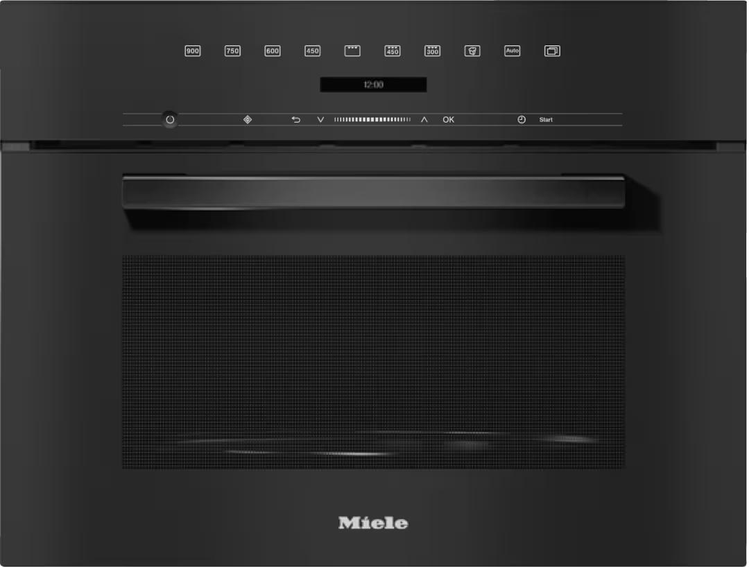 Cuptor cu microunde incorporabil Miele Gold M 7244 TC Negru obsidian