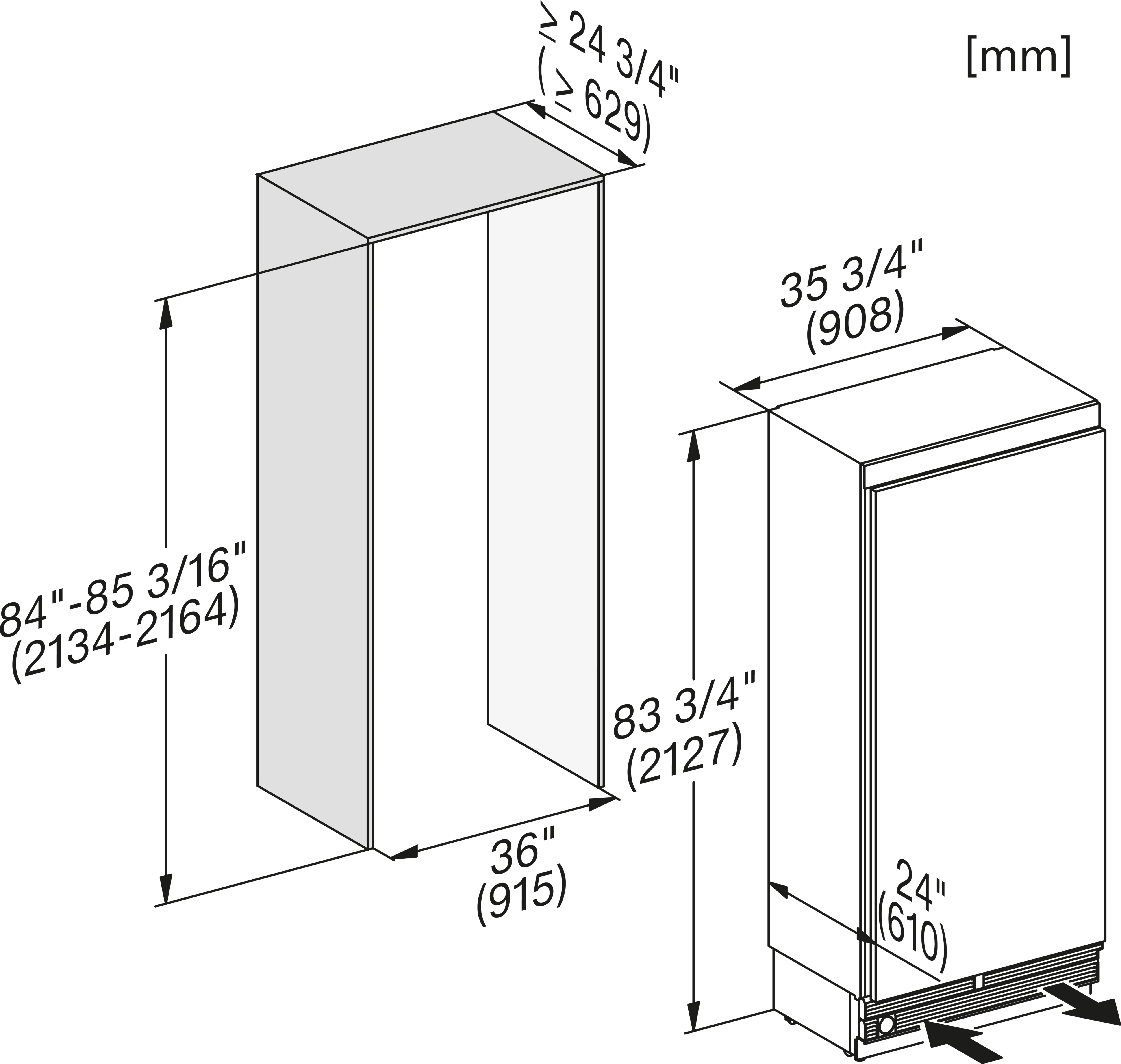 Frigider incorporabil Miele Diamond K 2902 Vi