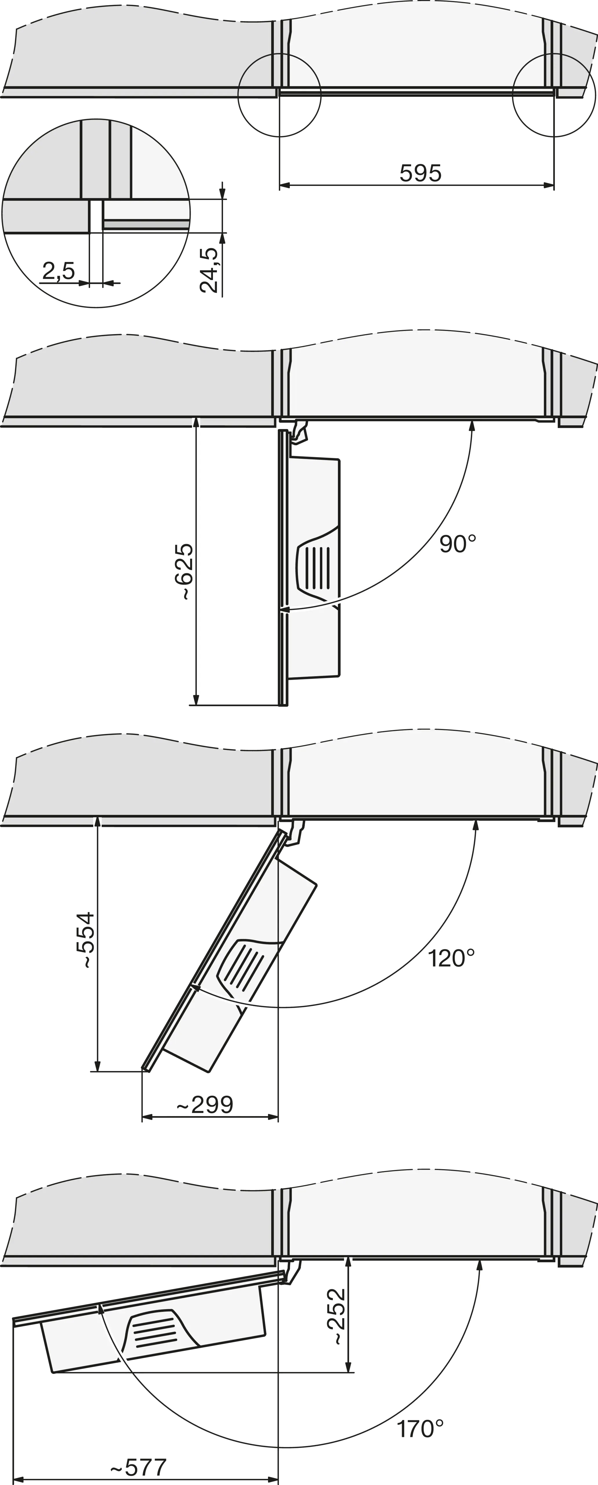 Espressor incorporabil Miele Gold CVA 7440 Bej perlă