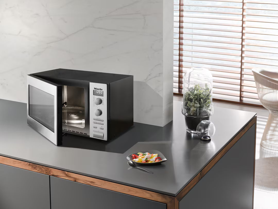 Cuptor cu microunde Miele Silver M 6012 SC Oţel inoxidabil