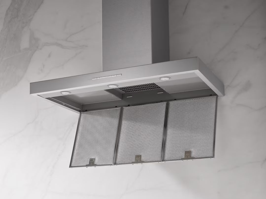 Hota de perete Miele Silver PUR 98 W Oţel inoxidabil