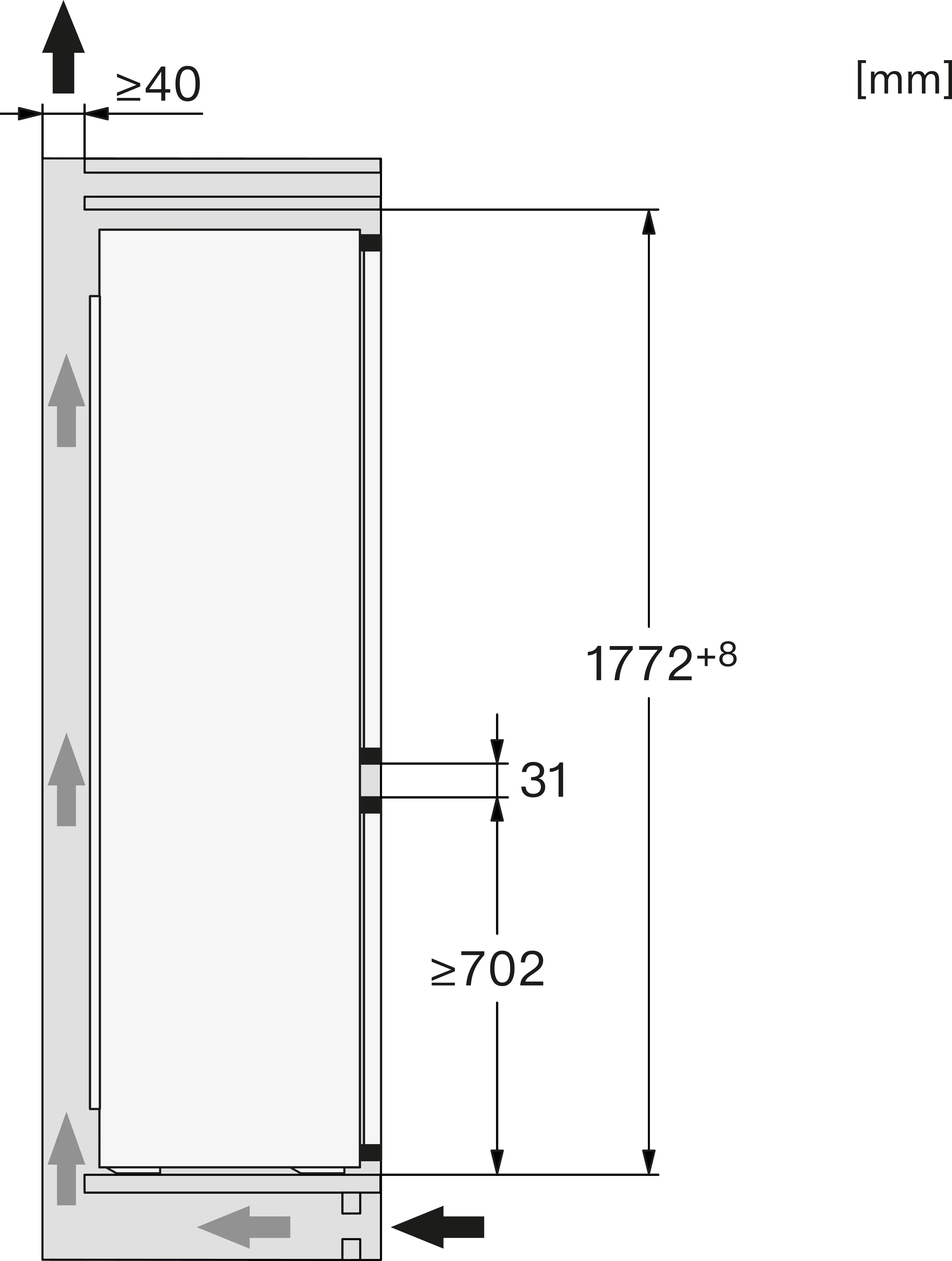 Combina frigorifica incorporabila Miele Silver KDN 7724 E Active