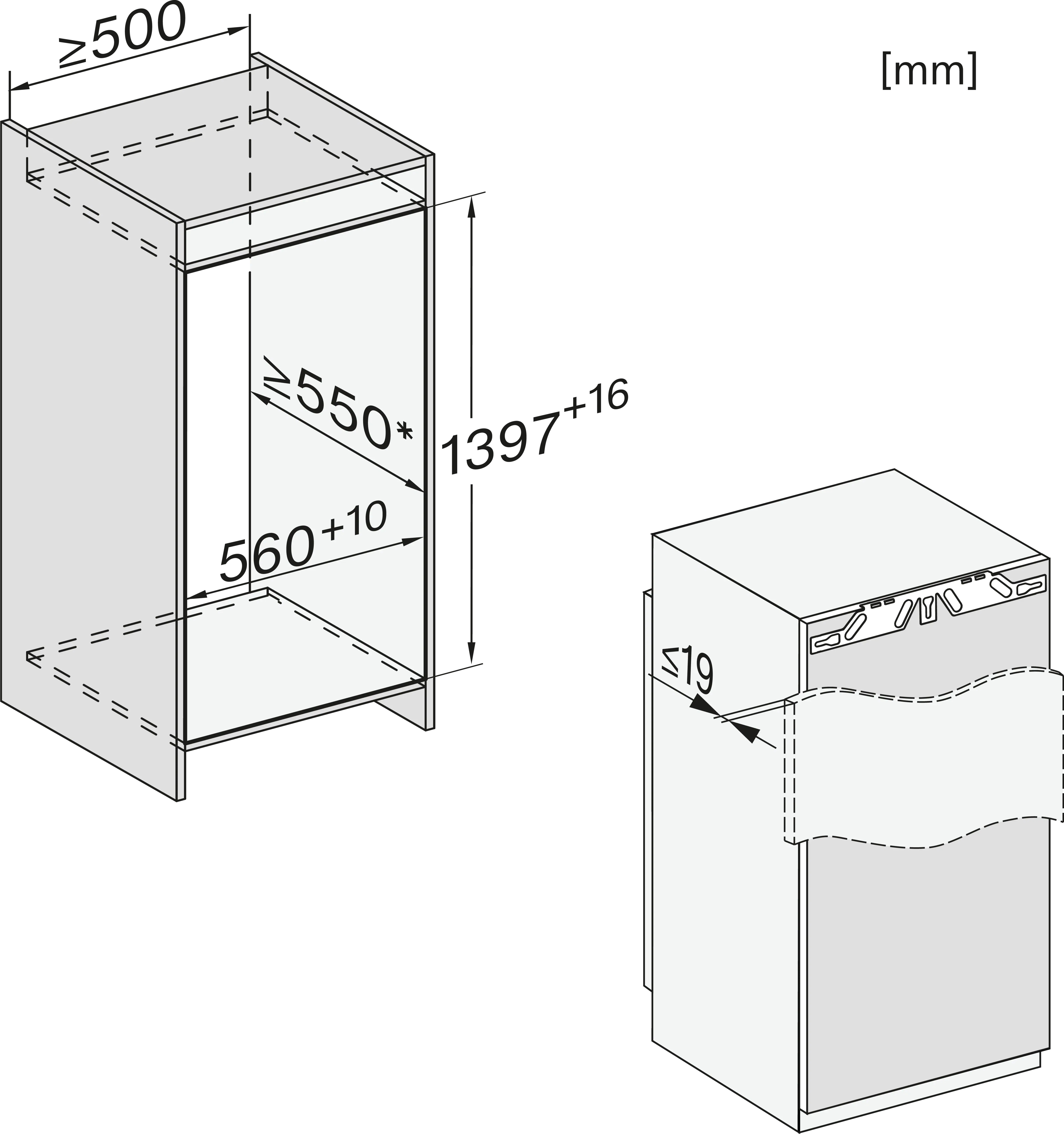 Congelator vertical incorporabil cu 6 sertare Miele Platinum FNS 7470 D