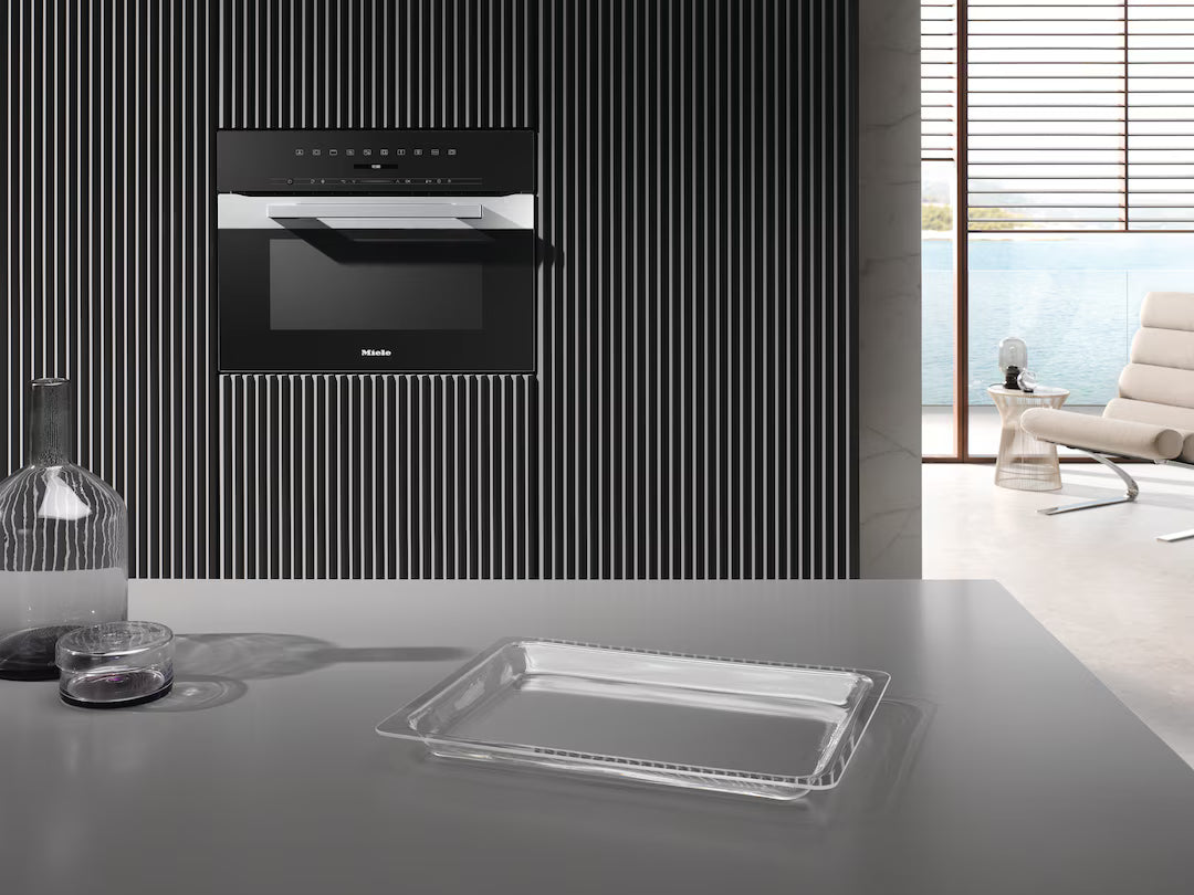 Cuptor cu microunde incorporabil Miele Gold H 7240 BM Oţel inoxidabil/Clean Steel