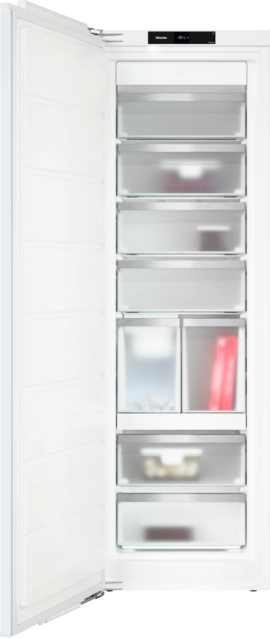 Congelator verrtical incorporabil cu 8 sertare Miele Platinum FNS 7774 D