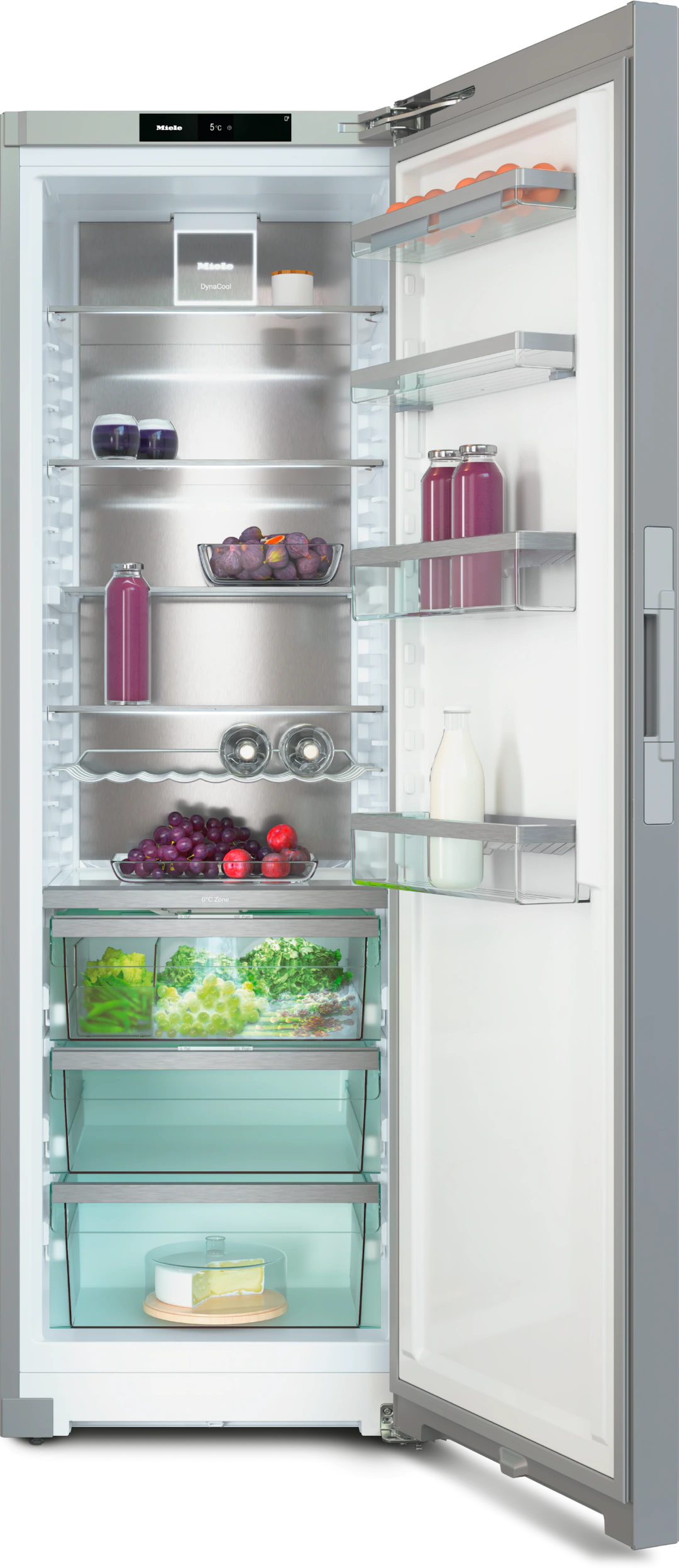 Frigider independent Miele Platinum KS 4887 DD Inox/CleanSteel