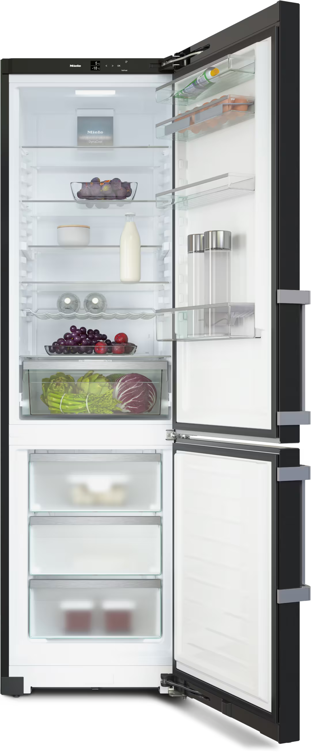 Combina frigorifica Miele Gold KFN 4795 CD Ușă BlackSteel