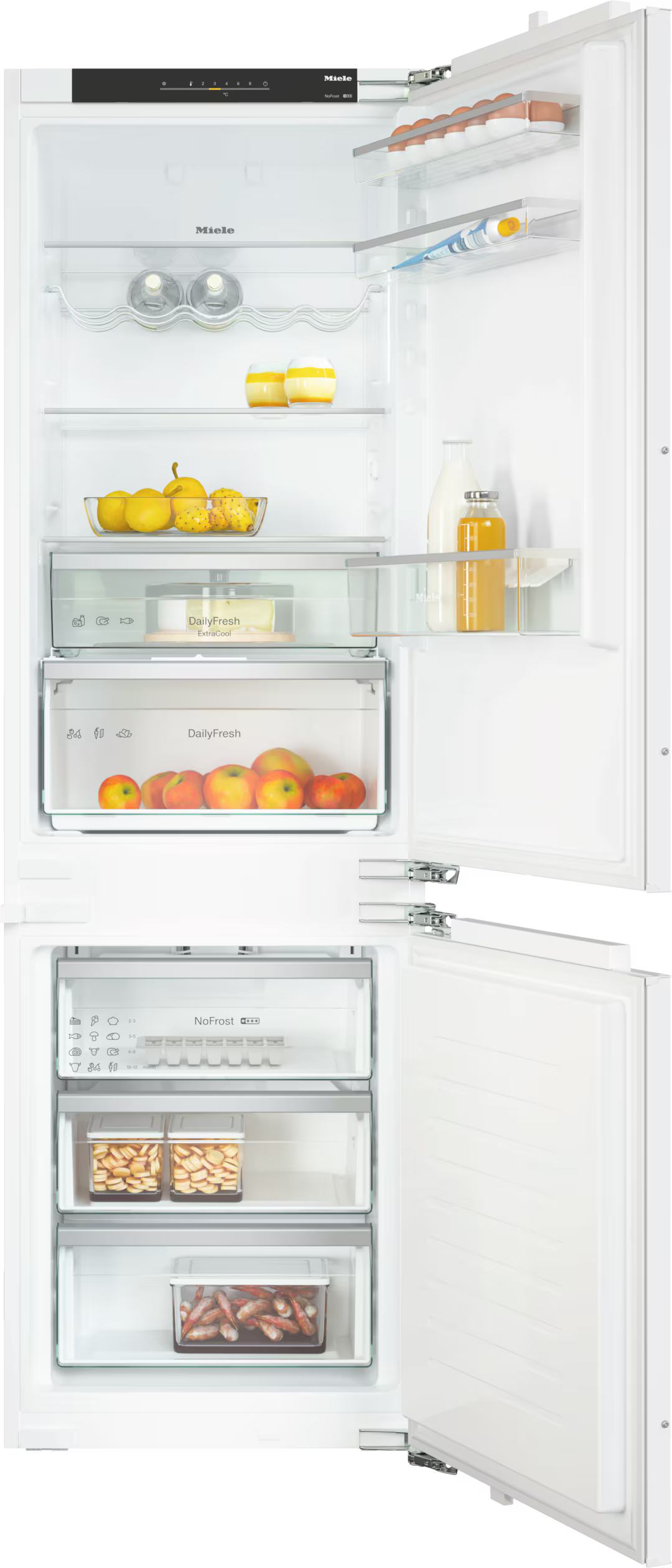 Combina frigorifica incorporabila Miele Silver KDN 7724 E Active