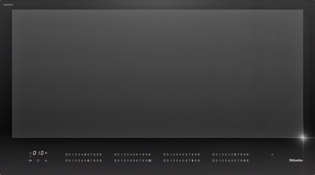Plita incorporabila pe inductie Miele Diamond cu 6 zone KM 7897-1 FL