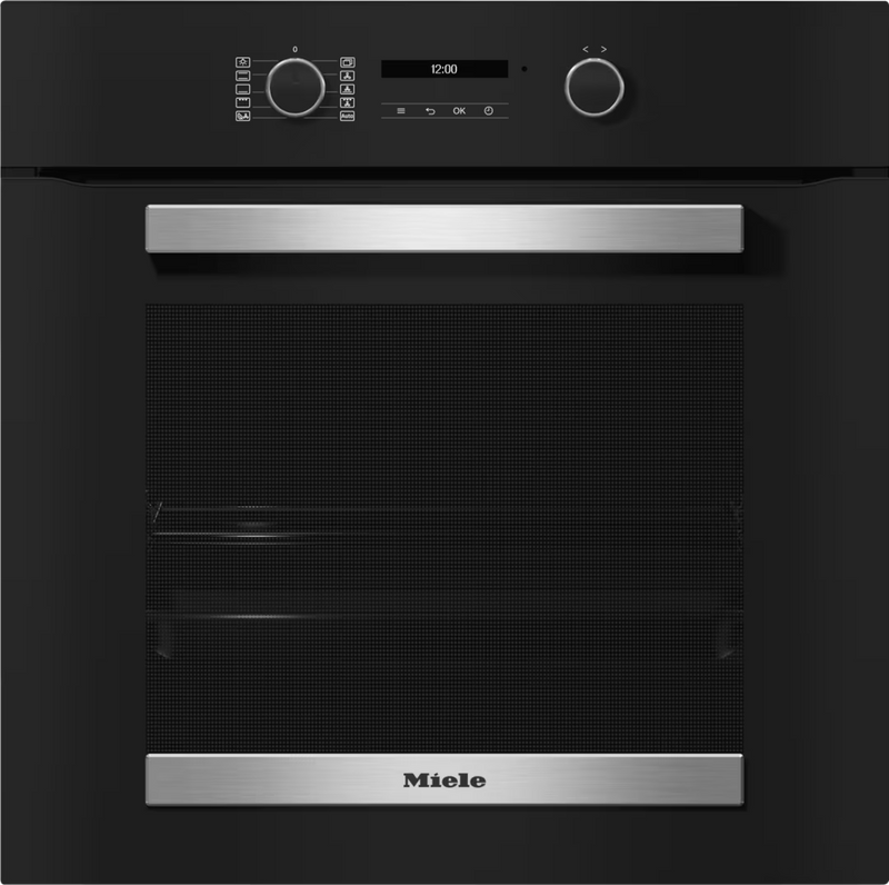 Cuptor electric incorporabil Miele Silver H 2467 B ACTIVE Efect negru obsidian din oțel inoxidabil