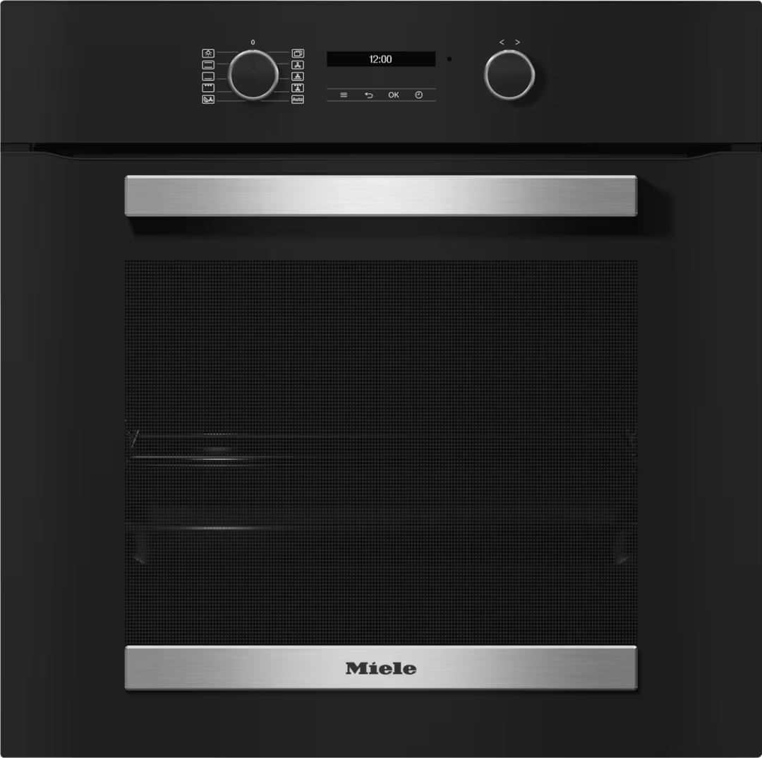 Cuptor electric incorporabil Miele Silver H 2465 B ACTIVE Efect negru obsidian din oțel inoxidabil
