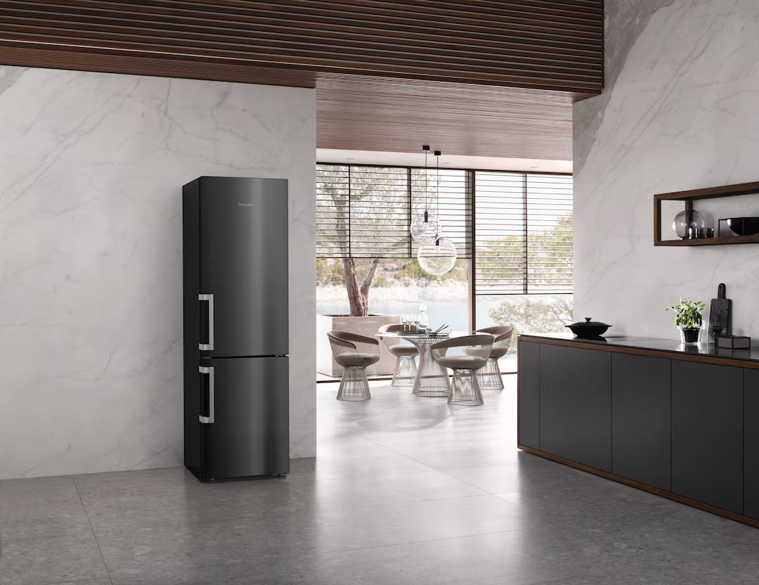 Combina frigorifica Miele Gold KFN 4795 CD Ușă BlackSteel