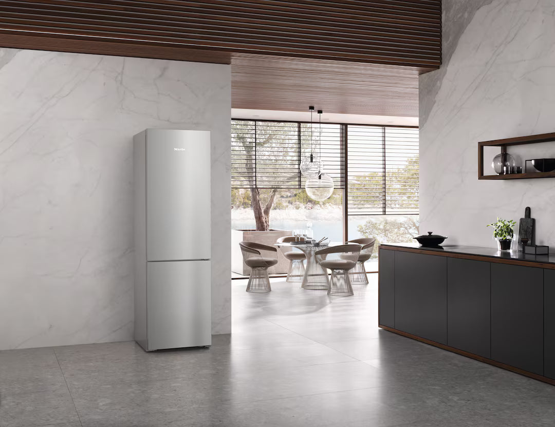 Combina frigorifica Miele Silver KFN 4397 CD Aspect de inox