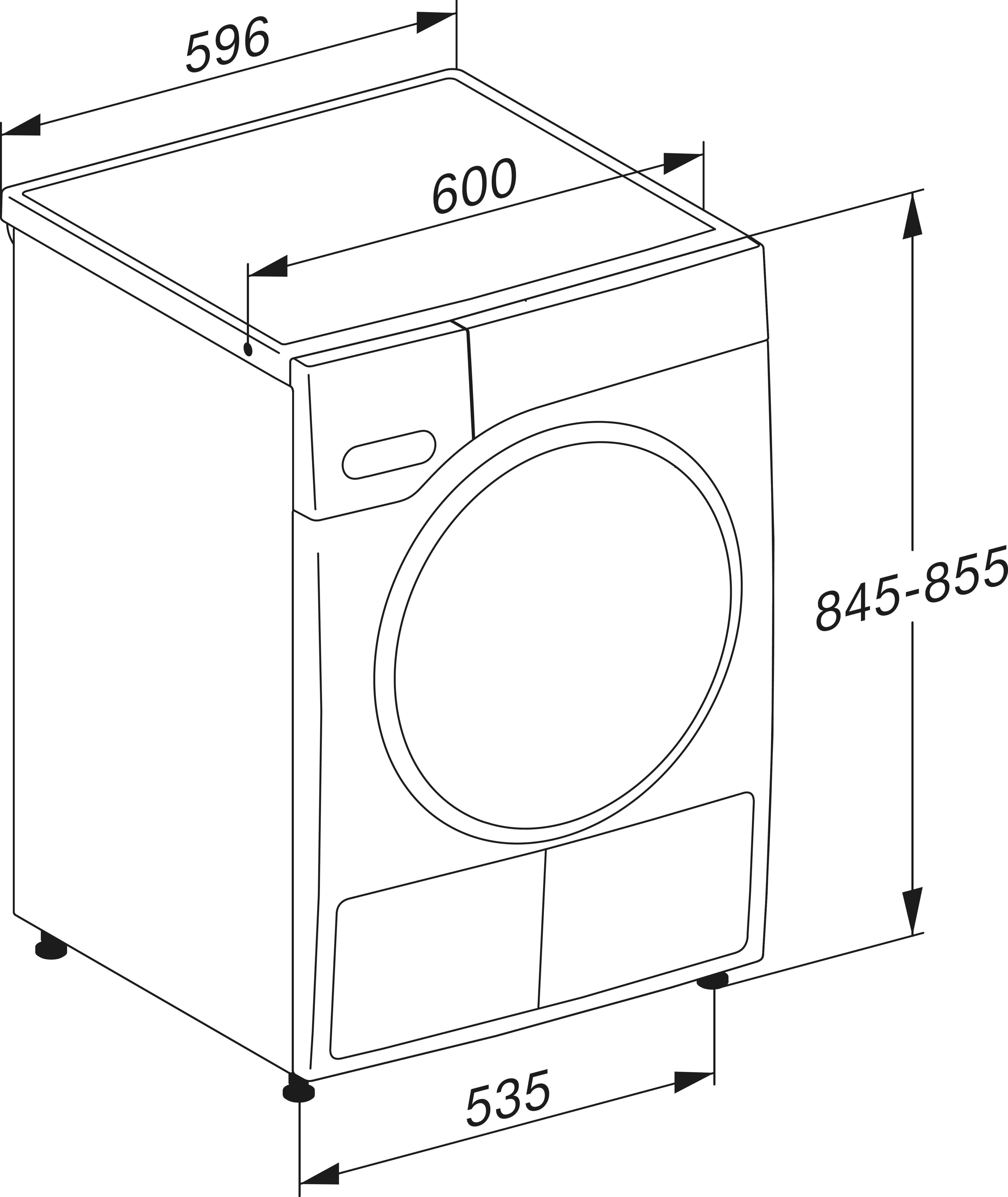 Uscator cu pompa de caldura Miele Platinum TWL680WP Steam&9kg Alb lotus