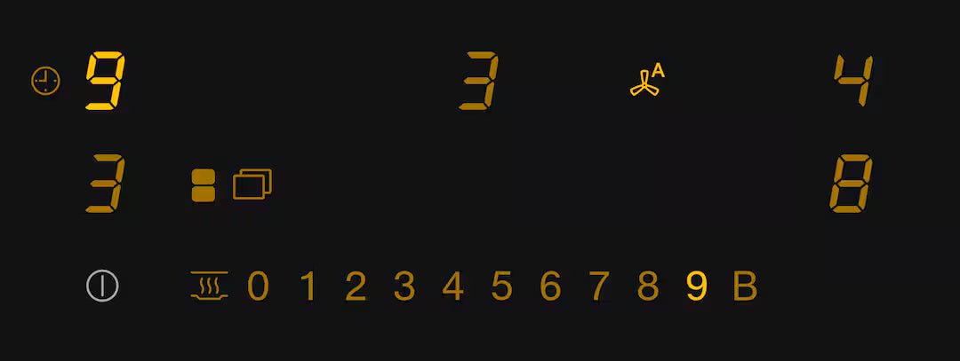 Plita incorporabila cu hota integrata Miele Gold cu 4 zone KMDA 7473-1 FL Silence