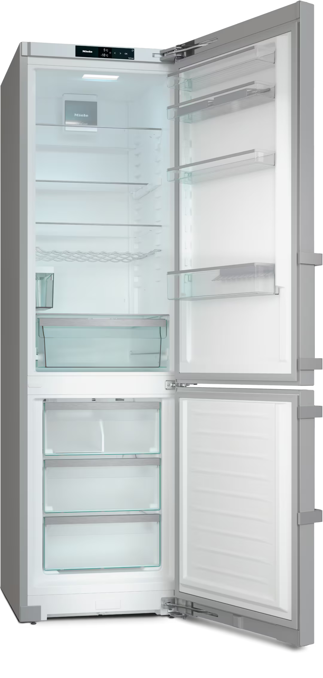 Combina frigorifica Miele Gold KFN 4799 CDE Inox/CleanSteel