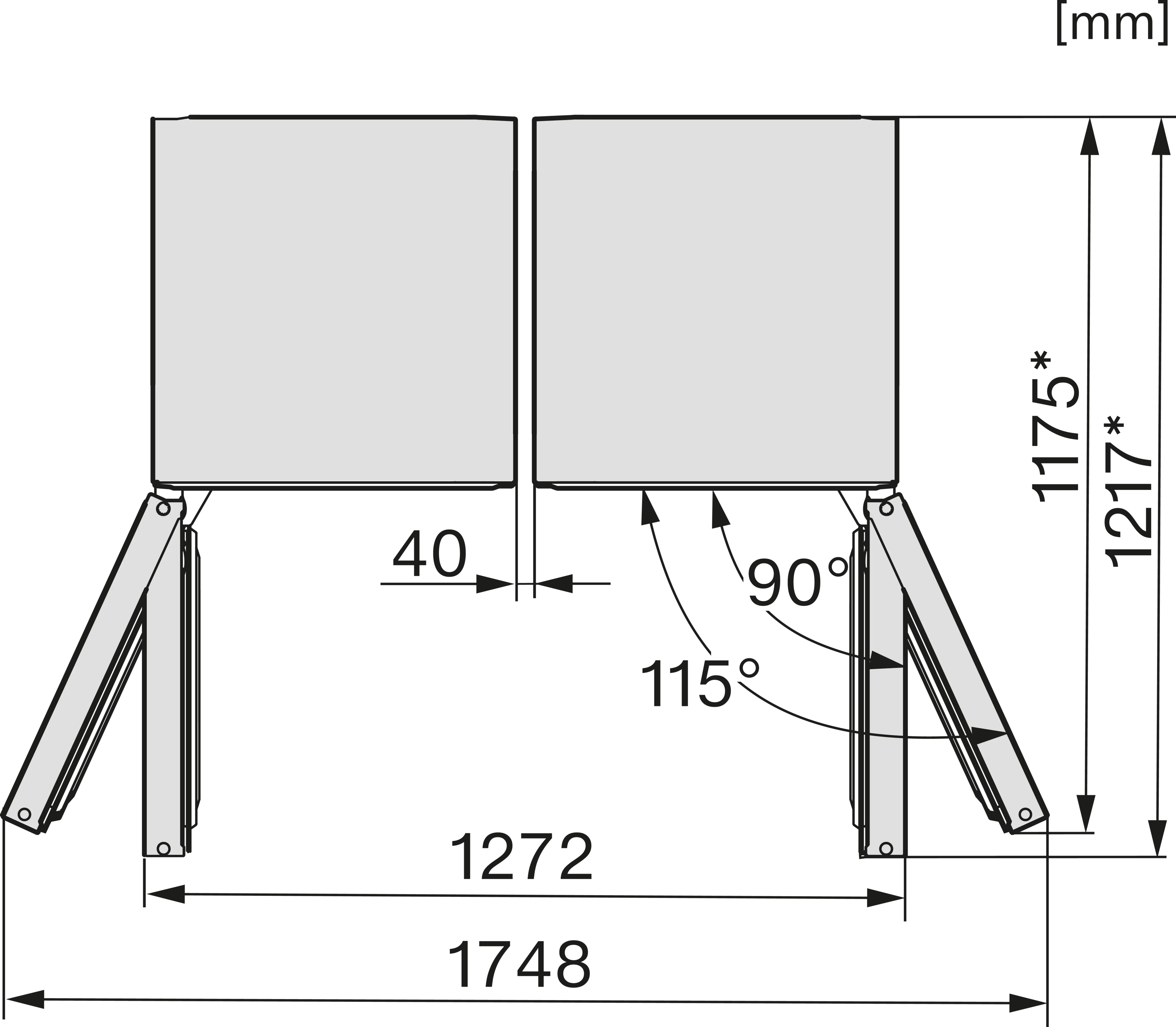 Frigider independent Miele Gold KS 4783 DD Negru obsidian mat