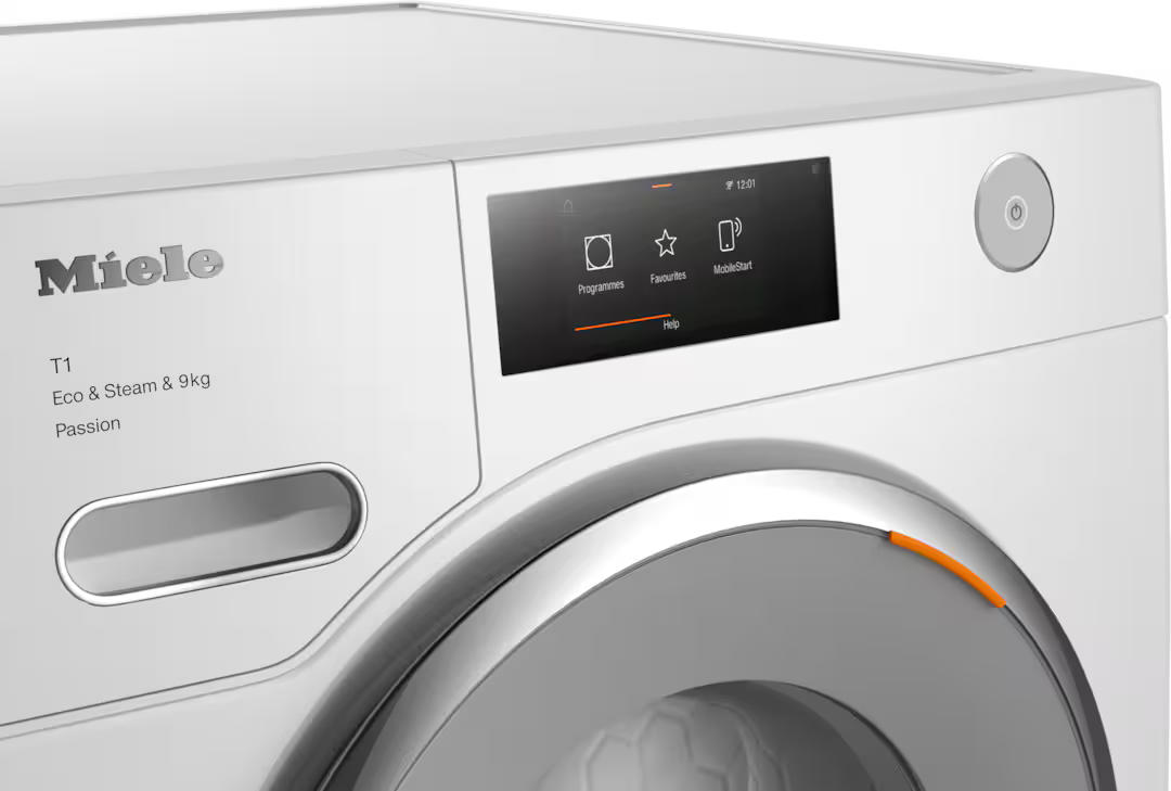 Uscator cu pompa de caldura Miele Diamond TWV780WP Passion Alb lotus