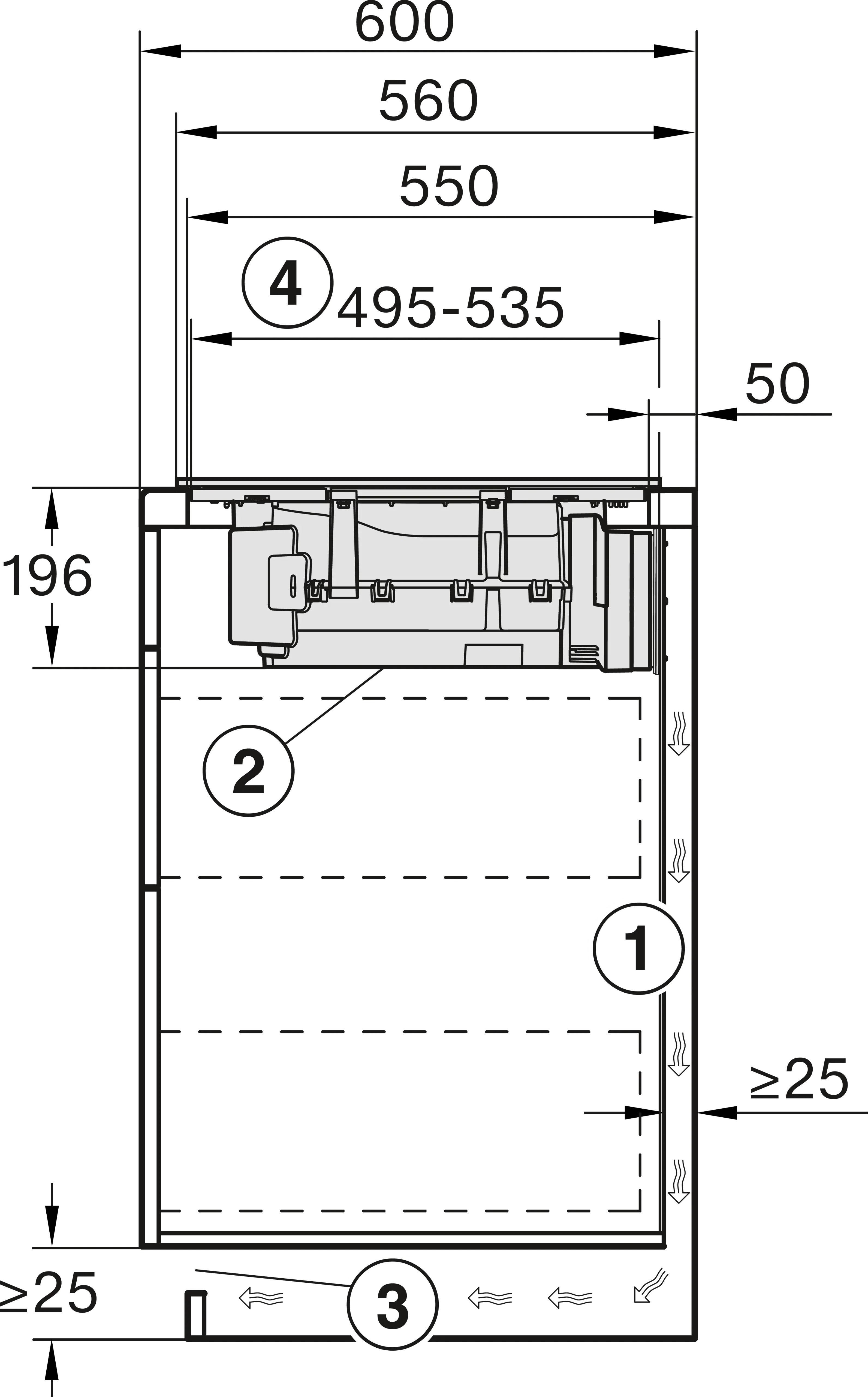 Plita incorporabila cu hota integrata Miele Silver cu 4 zone KMDA 7272-1 FL Silence