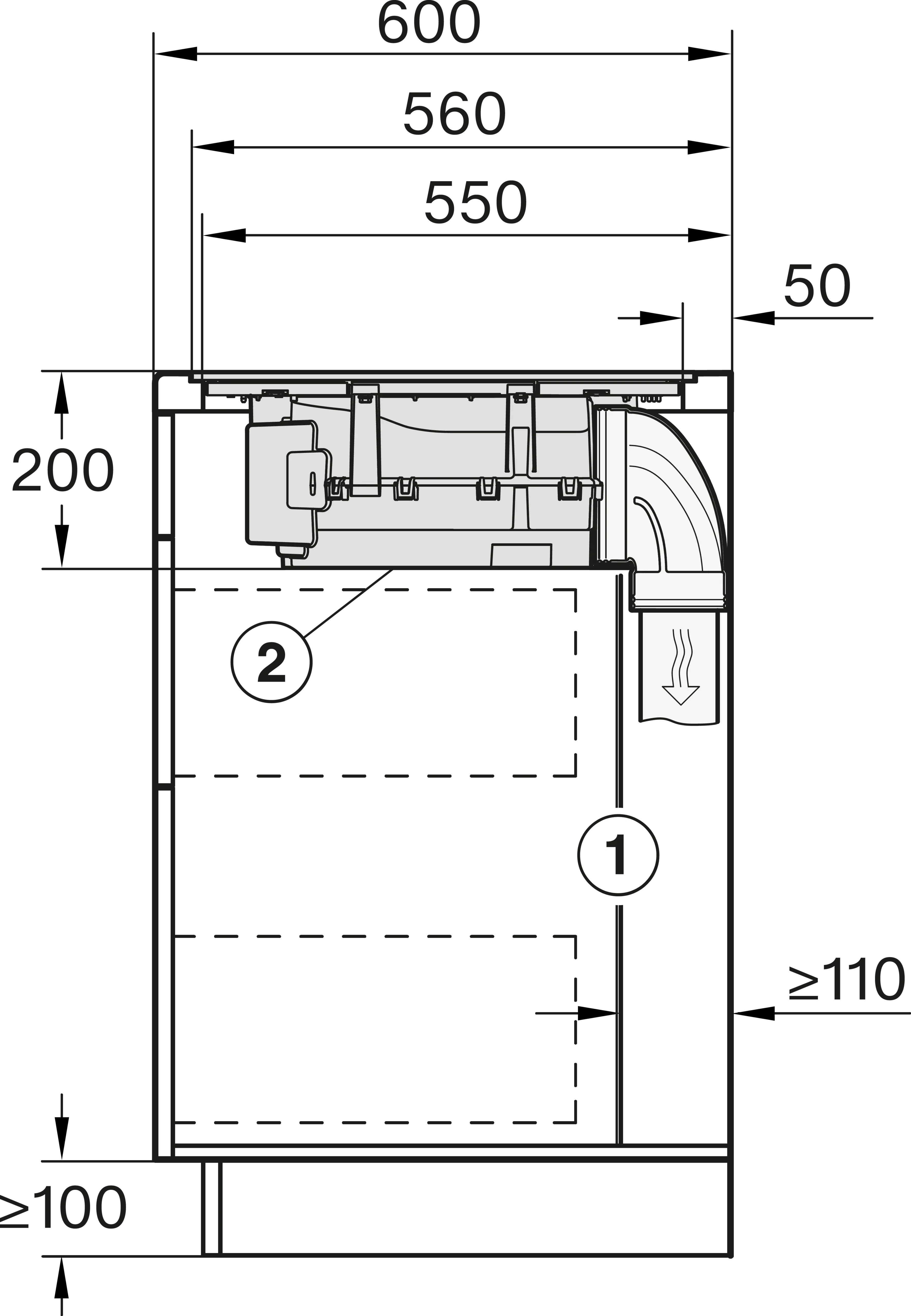 Plita incorporabila cu hota integrata Miele Gold cu 4 zone KMDA 7473-1 FL Silence