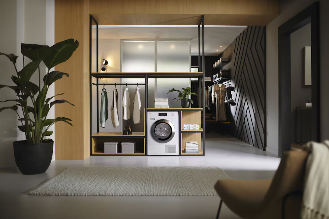 Uscator cu pompa de caldura Miele Diamond TCR790WP Eco&Steam&9kg Alb lotus