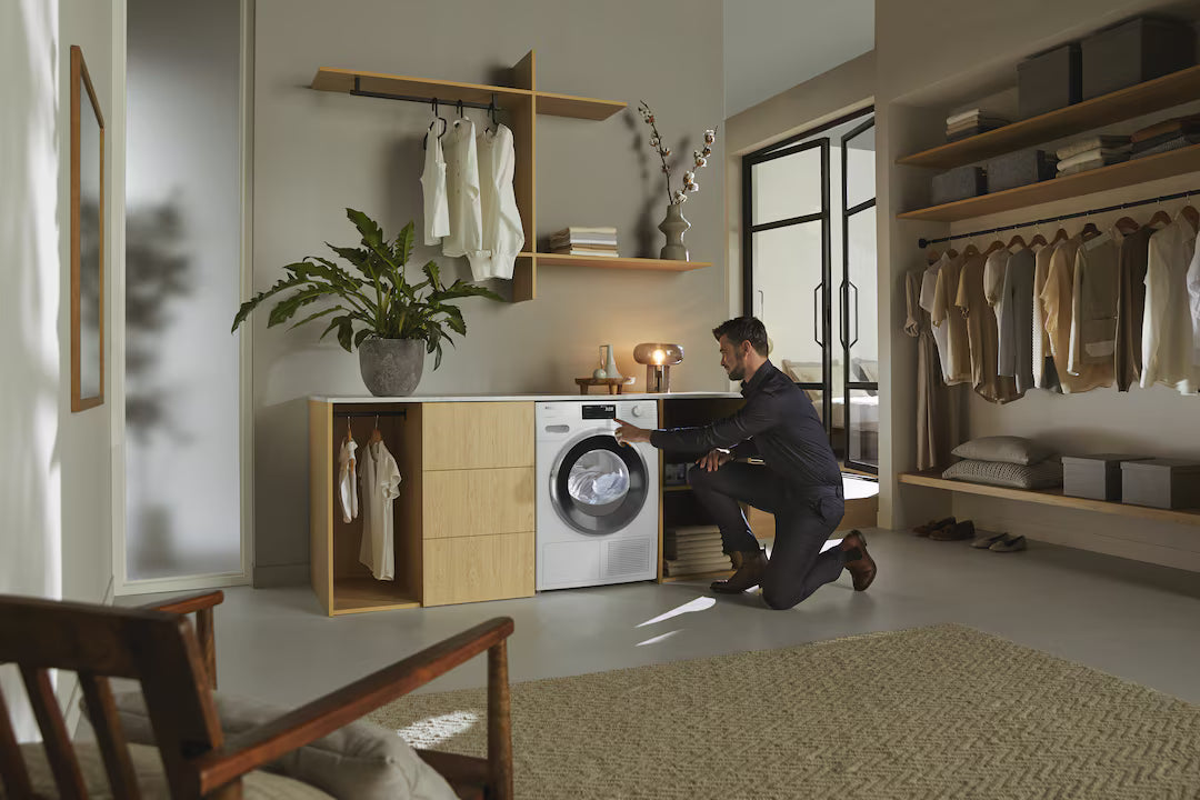 Uscator cu pompa de caldura Miele Platinum TWH780WP 9kg Alb lotus