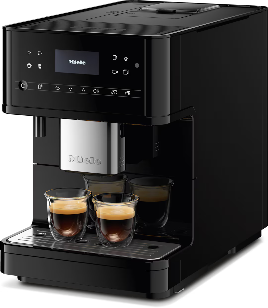 Espressor Miele CM 6160 MilkPerfection Negru obsidian