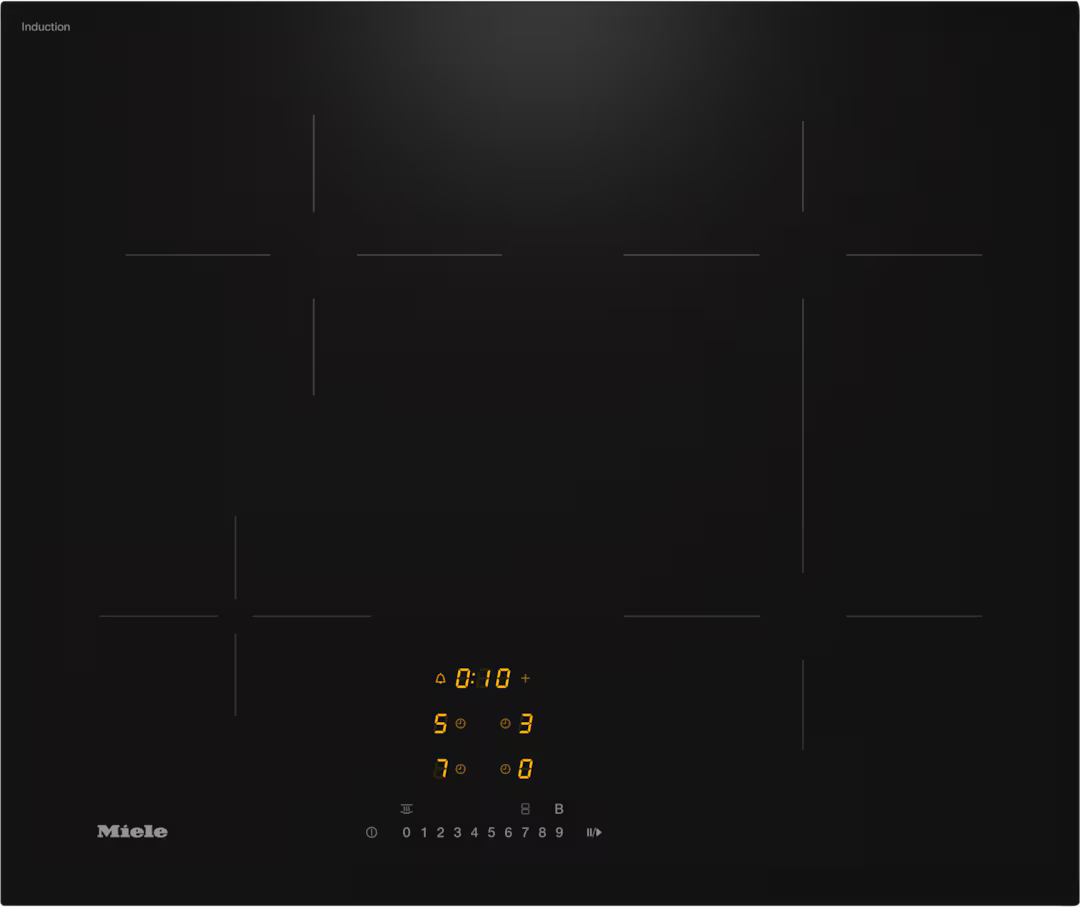 Plita incorporabila pe inductie Miele Silver cu 4 zone KM 7363 FL