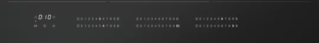 Plita incorporabila pe inductie Miele Gold cu 6 zone KM 7576 FL MattFinish