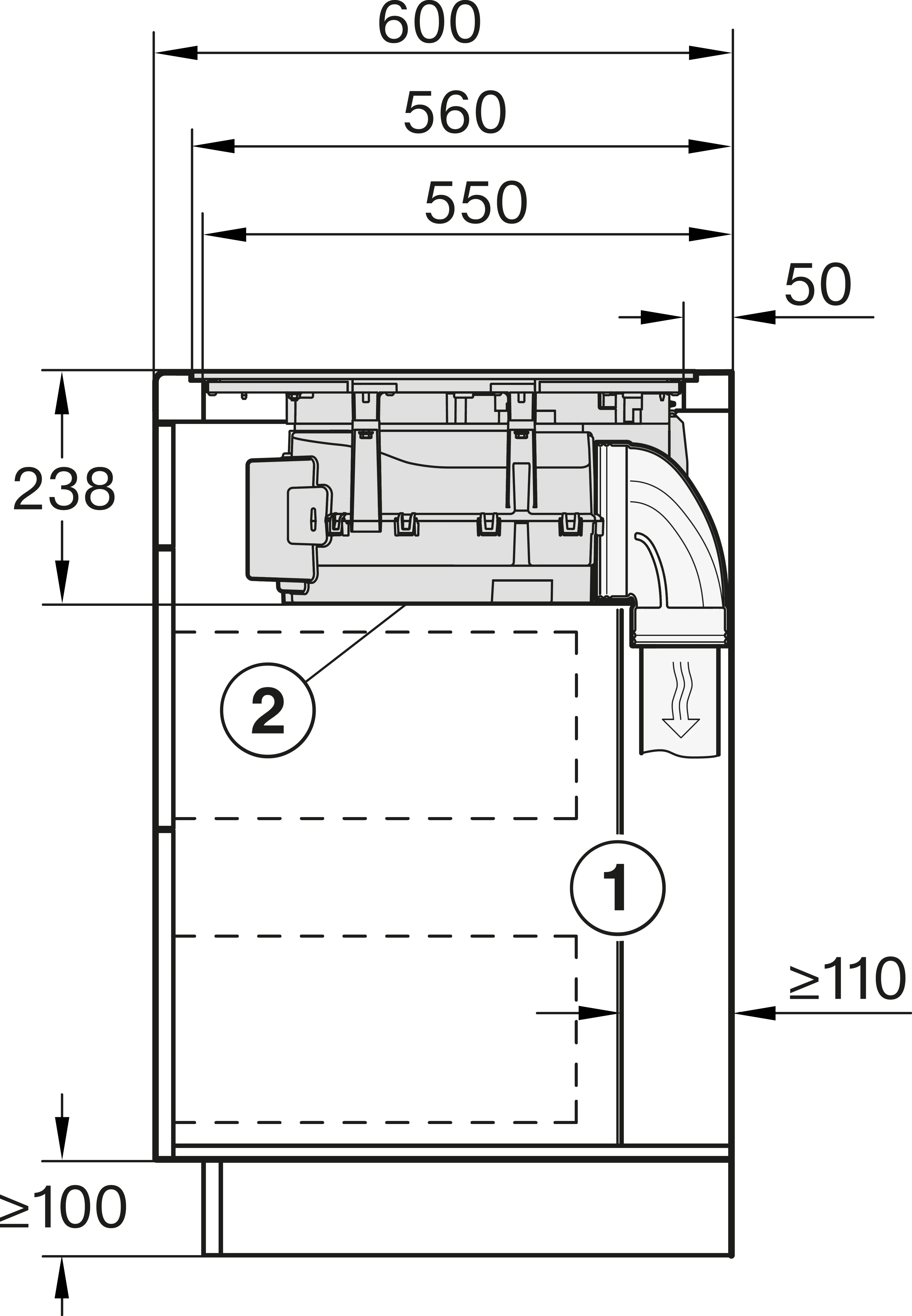 Plita incorporabila cu hota integrata Miele Platinum cu 4 zone KMDA 7676-1 FL BlackPerfection