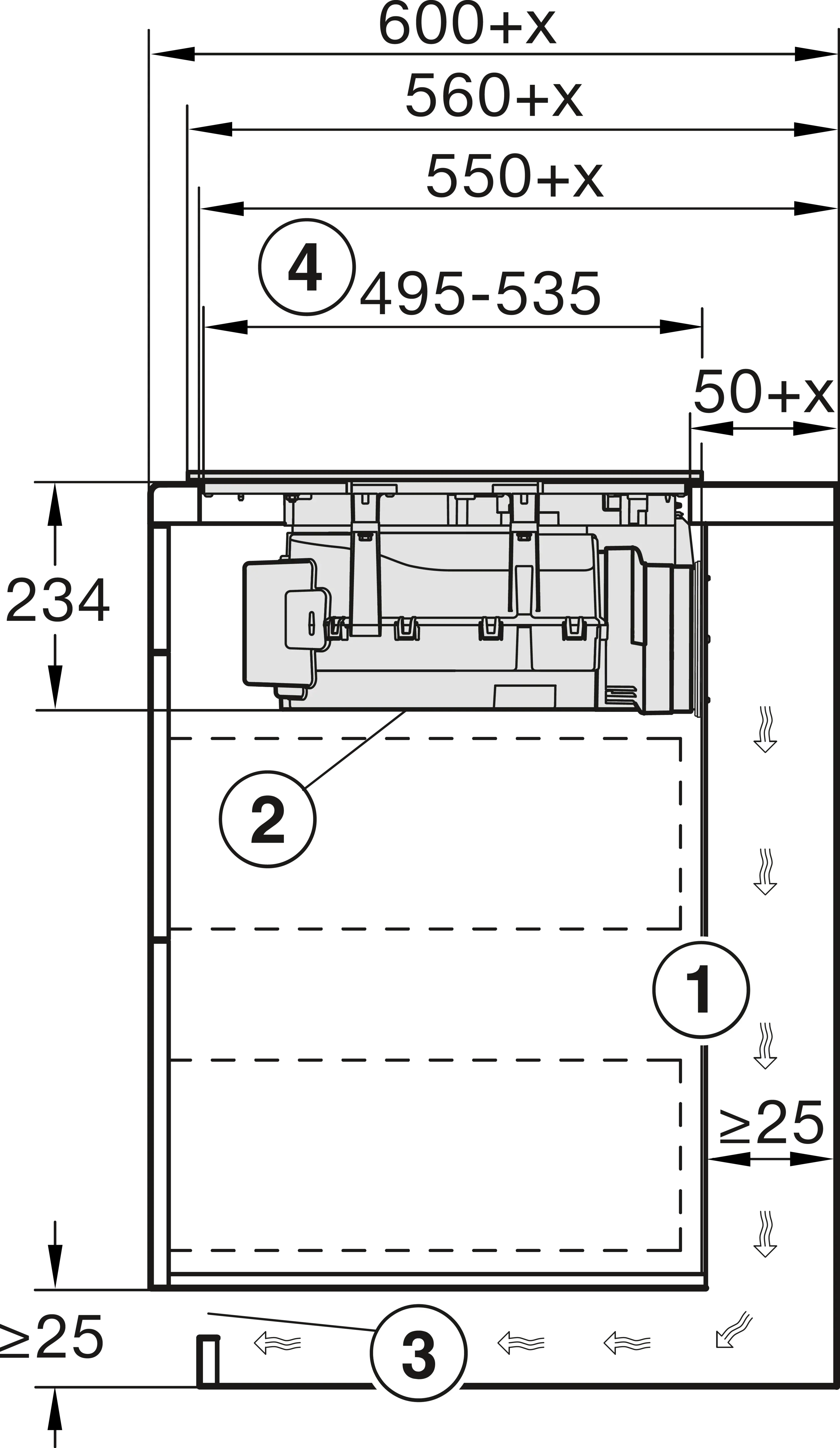 Plita incorporabila cu hota integrata Miele Diamond cu 4 zone KMDA 7876-1 FL MattFinish