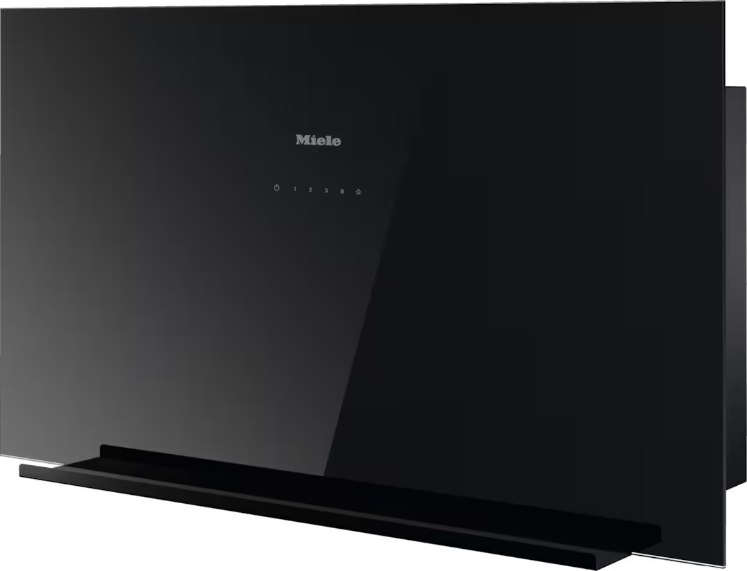 Hota de perete Miele Silver DA 9092 W Screen Negru obsidian