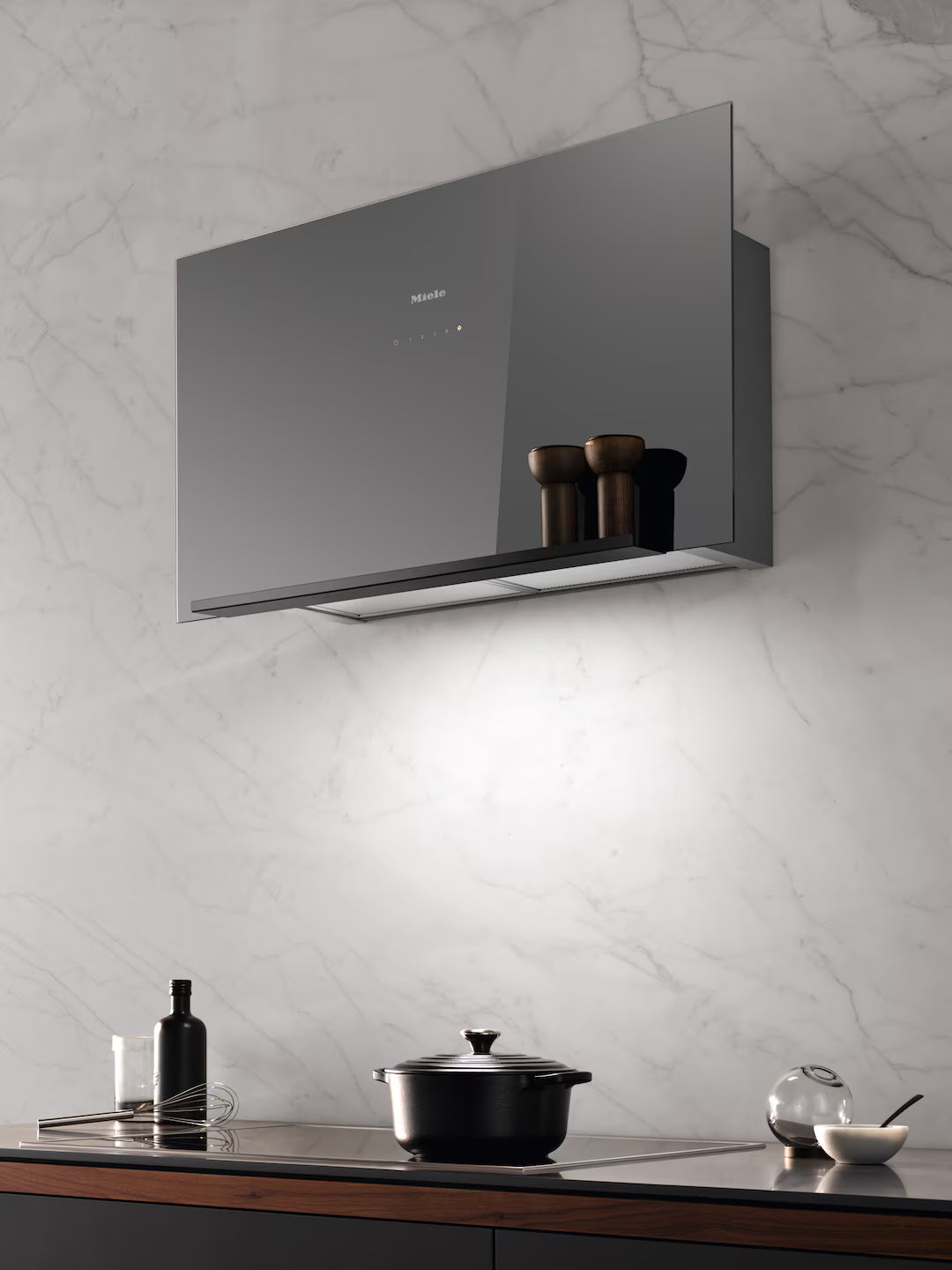 Hota de perte Miele Silver DA 9092 W Screen Gri grafit