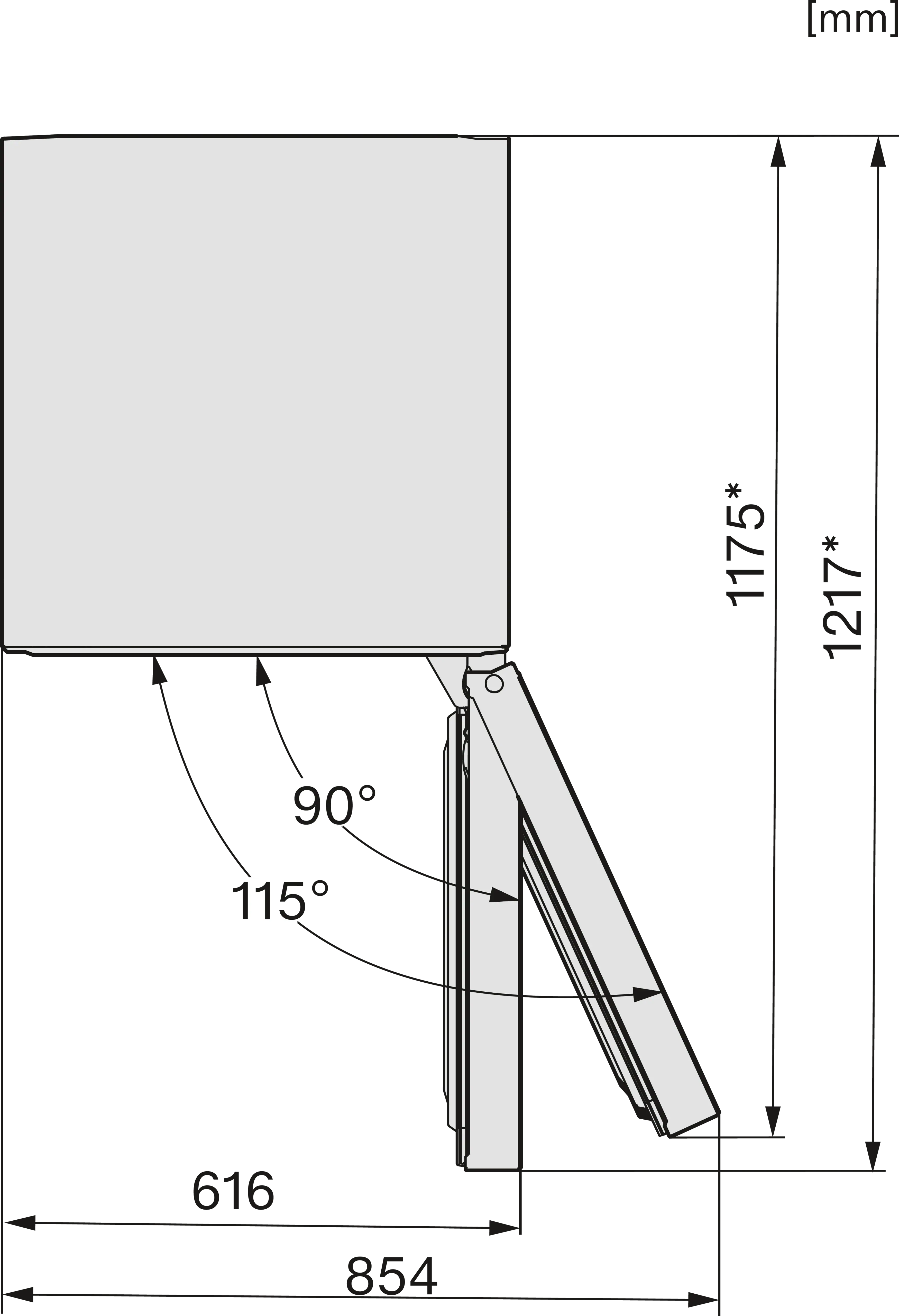 Combina frigorifica Miele Gold KFN 4795 CD Ediția Blackboard