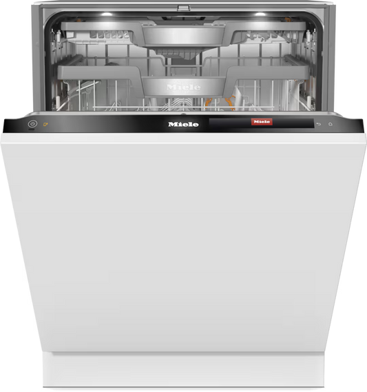 Masina de spalat vase incorporabila Miele Diamond G 7980 SCVi AutoDos K2O CleanSteel/negru obsidian
