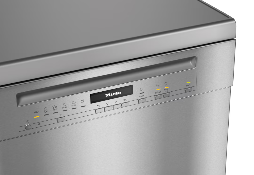 Masina de spalat vase Miele Gold G 7040 SC Front AutoDos Parte frontală CleanSteel