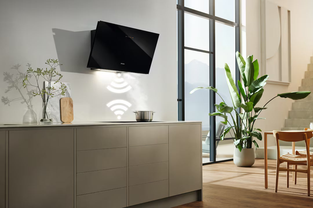 Hota de perete Miele Gold DAH 2960 Escala Negru obsidian