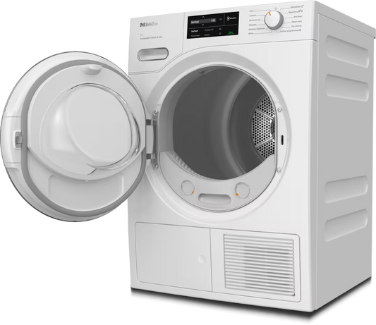 Uscator cu pompa de caldura Miele Platinum TWL680WP Steam&9kg Alb lotus