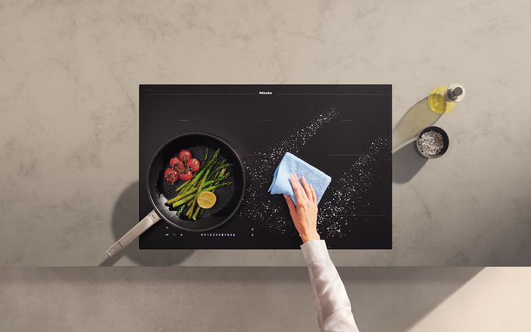 Plita incorporabila pe inductie Miele Gold cu 6 zone KM 7576 FL MattFinish