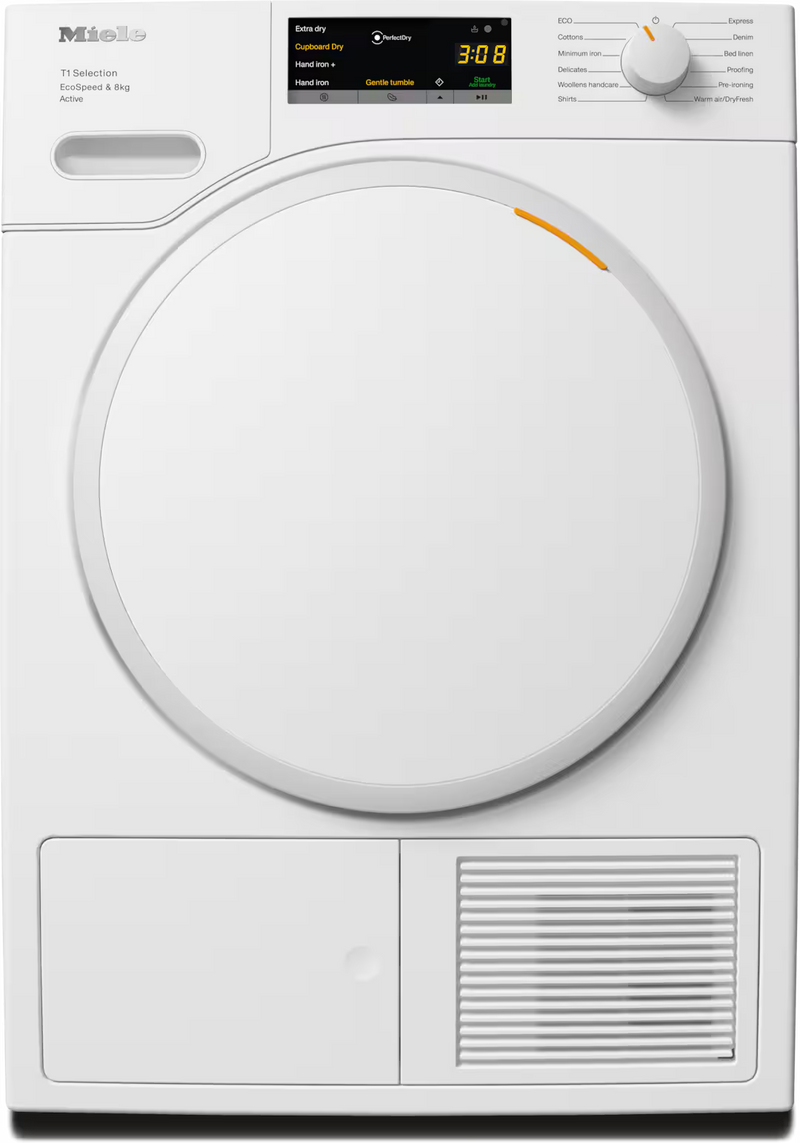 Uscator cu pompa de caldura Miele Silver TSA523WP 8kg Active