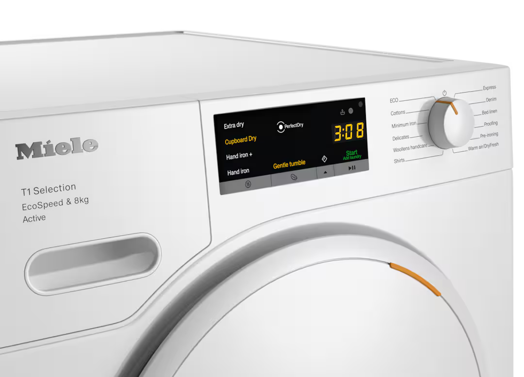 Uscator cu pompa de caldura Miele Silver TSA523WP 8kg Active