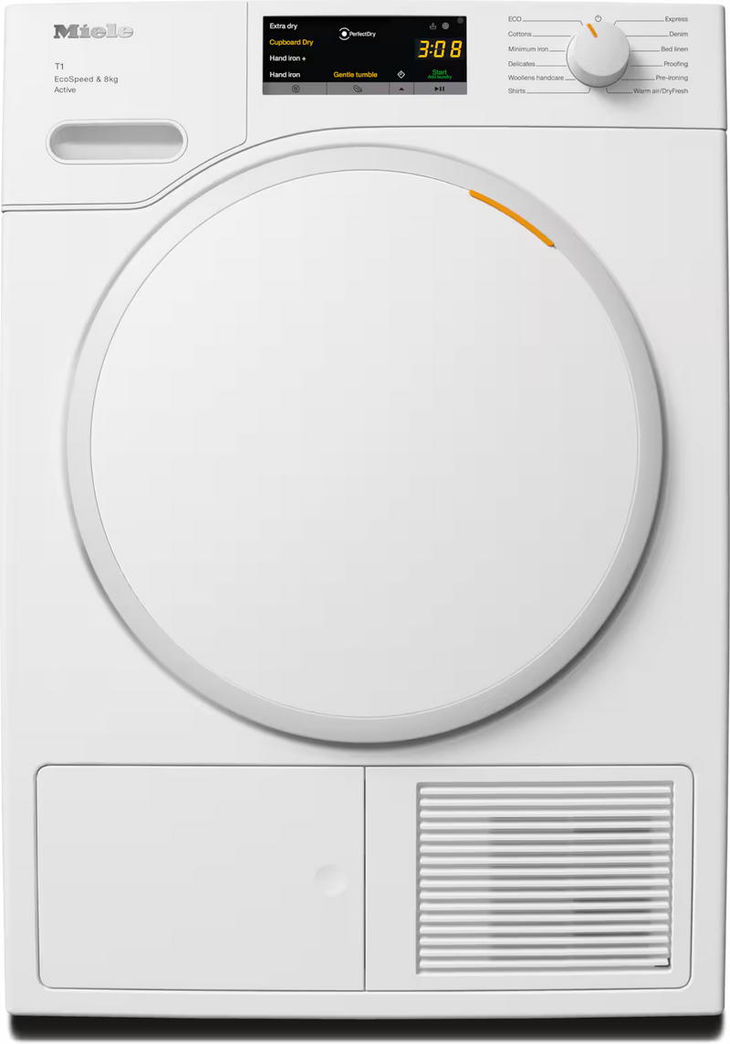 Uscator cu pompa de caldura Miele Silver TWA520WP 8kg Active