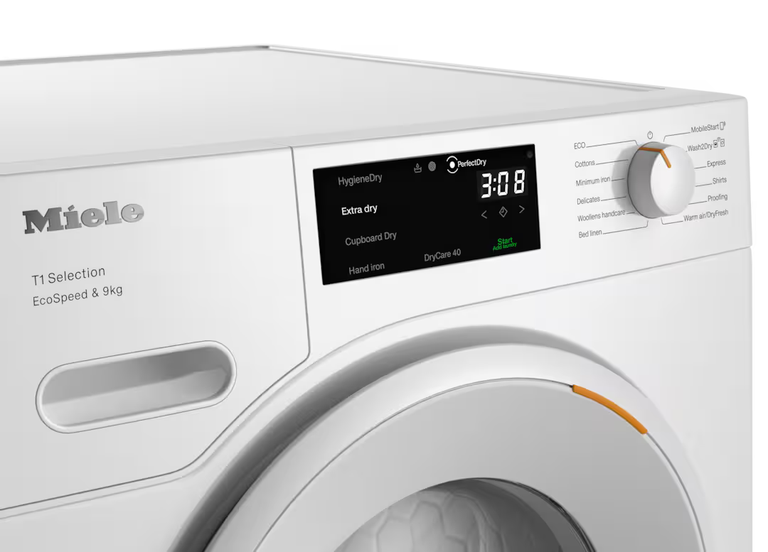 Uscator cu pompa de caldura Miele Gold TSD643WP 9kg