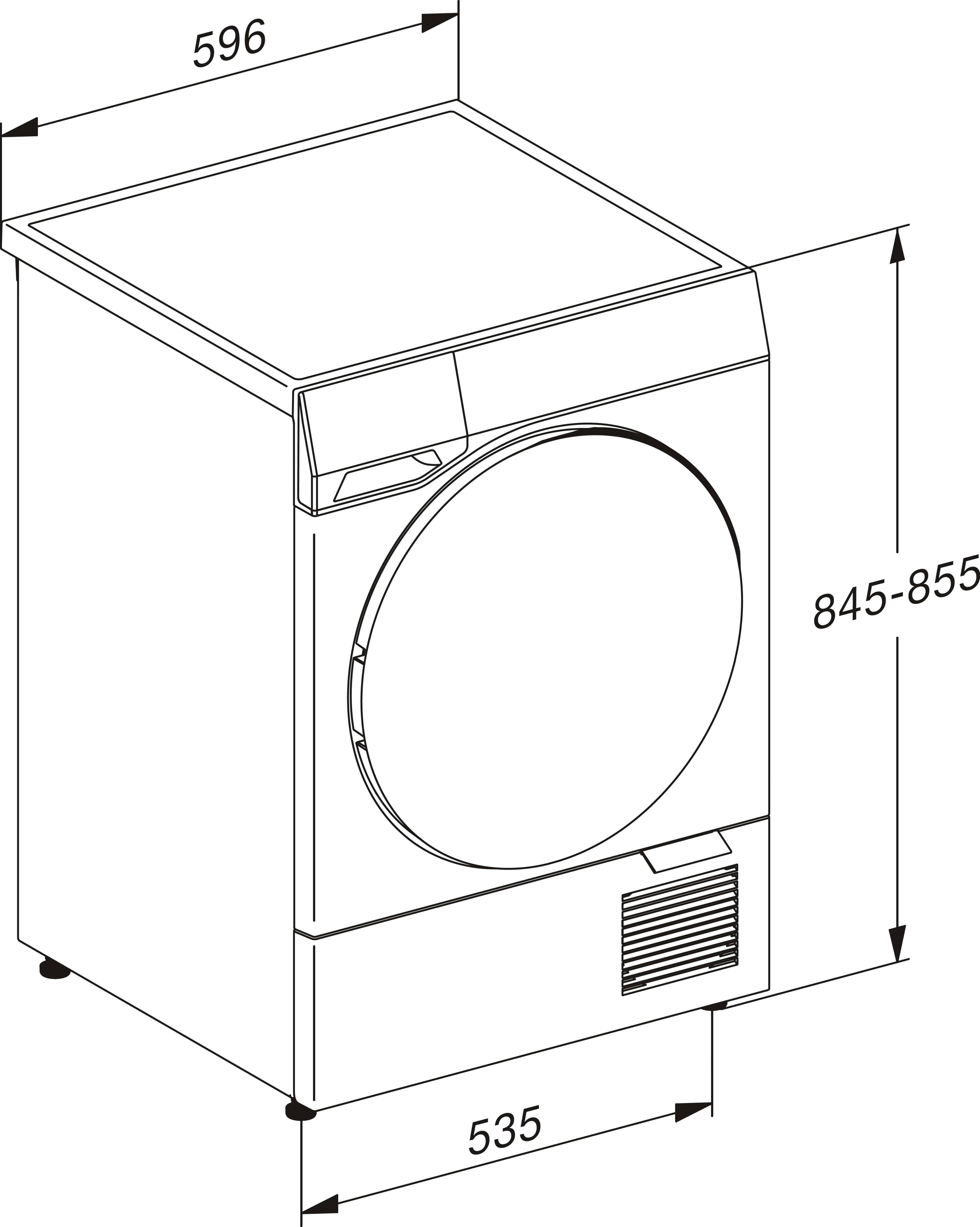 Uscator cu pompa de caldura Miele Diamond TQ 1000 WP Nova Edition